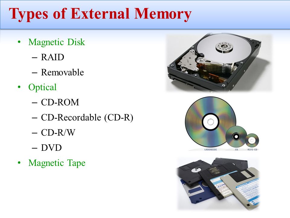 Computer Architecture Chapter 6 External Memory ppt video